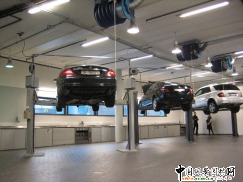挪威奧斯陸奔馳汽車4S店室內和建筑欣賞