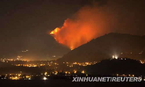 加拿大西部森林大火造成6500戶家庭撤離