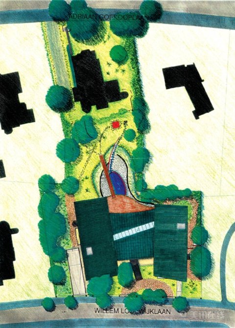荷蘭Zorgvliet公園里的新中國大使館