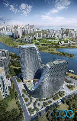 風景園林 Atkins將 珠海 華融橫琴大廈