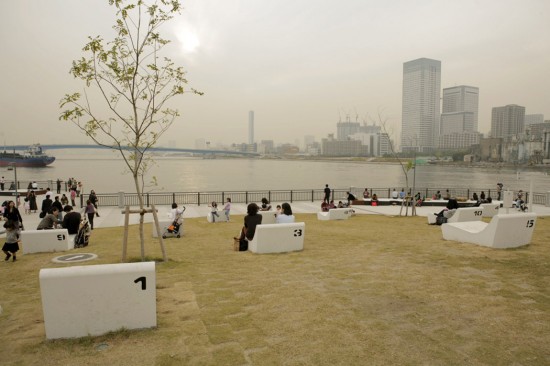 風景園林 東京 LaLaport Toyosu 碼頭 景觀