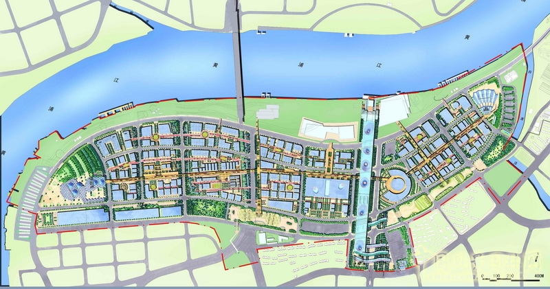盛葉夏樹 作品展示 場地設(shè)計 世博會 總平面圖