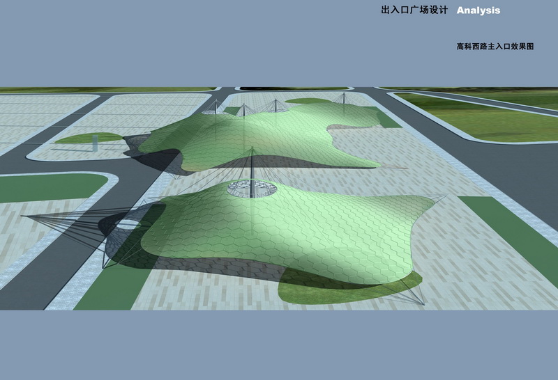 盛葉夏樹 作品展示 場地設計 出入口設計