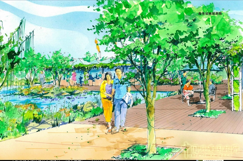 盛葉夏樹 作品展示 場地設(shè)計 效果圖