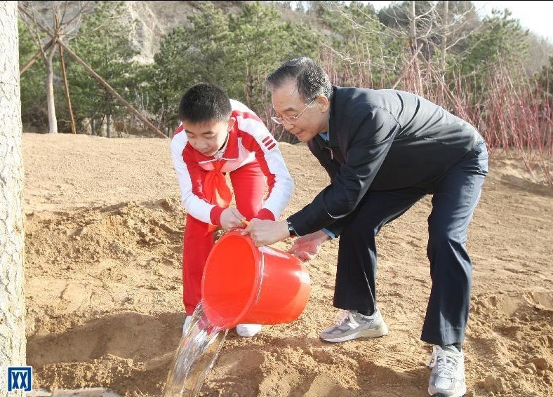 胡錦濤 義務植樹 永定河