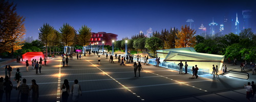 景觀設計師 汪杰 北京園博會 設計師廣場 重慶解放碑 國泰 中國風景園林網