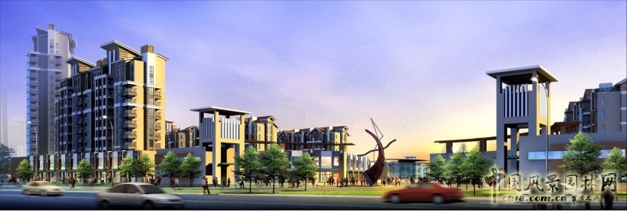 森林公園 居住小區規劃 景觀