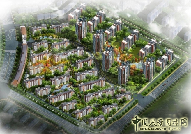 天津奧林匹克花園 景觀 景觀提升 景觀布局 規劃設計