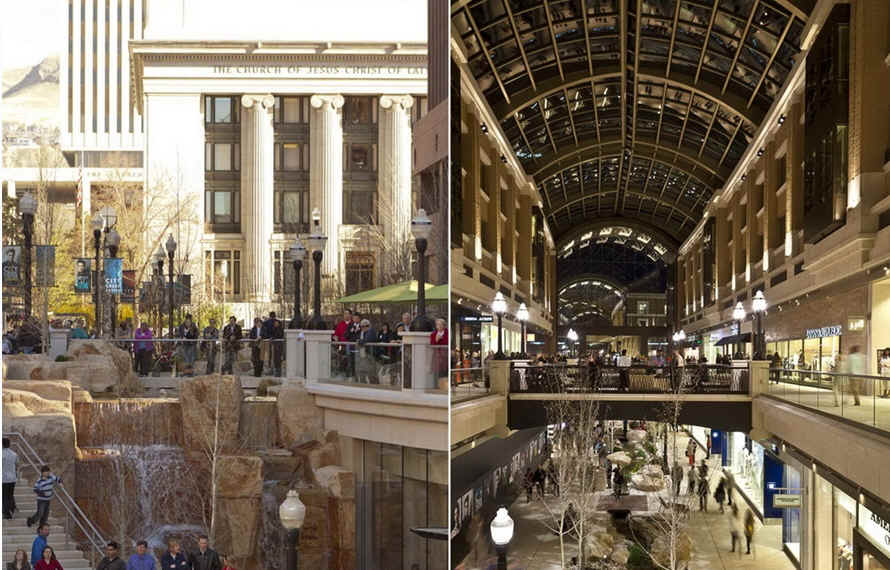 美國(guó)“城市溪流中心”購(gòu)物中心