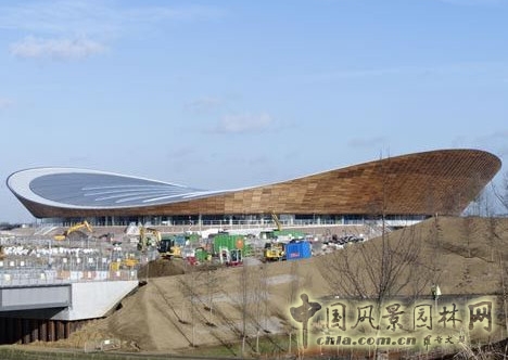 倫敦奧林匹克自行車館 中國風景園林網
