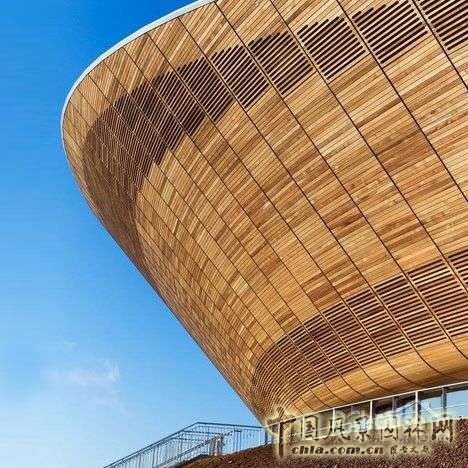 倫敦奧林匹克自行車館 中國風景園林網