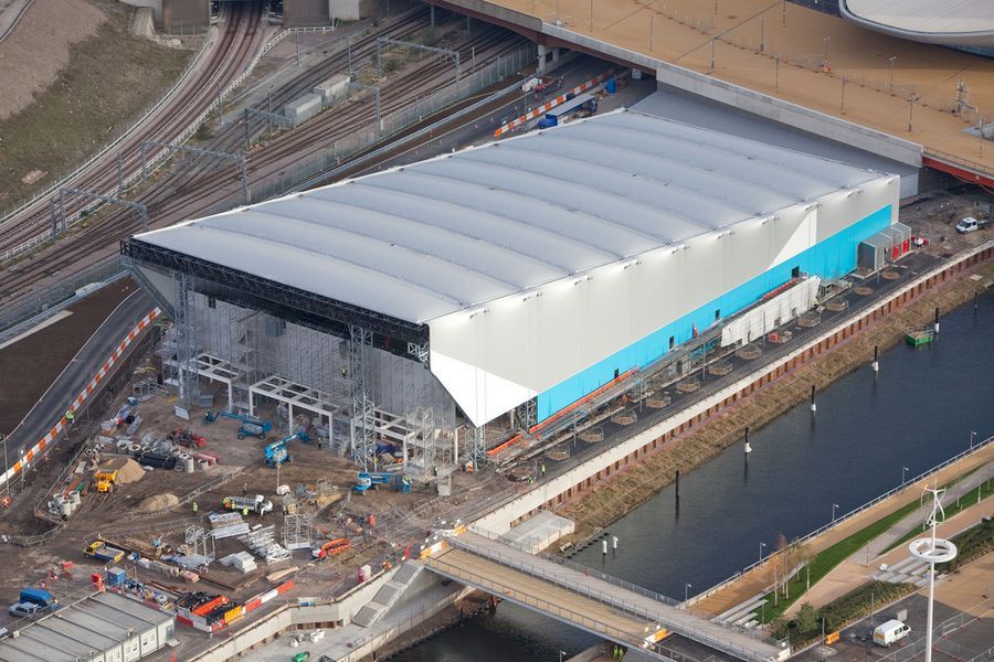 倫敦奧運會水球館 中國風景園林網