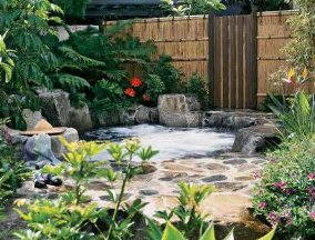 日本 景觀 庭院 設計 特色 水景 中國風景園林網