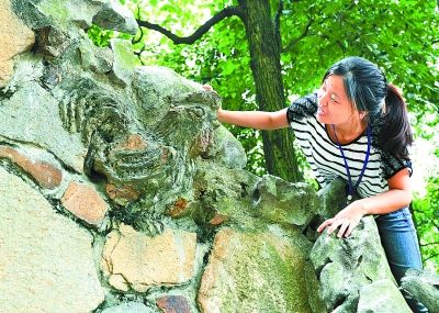 武漢 中山公園 石雕