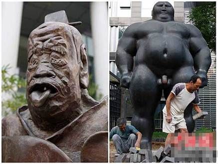 城市雕塑 公共空間 2012十大丑陋雕塑