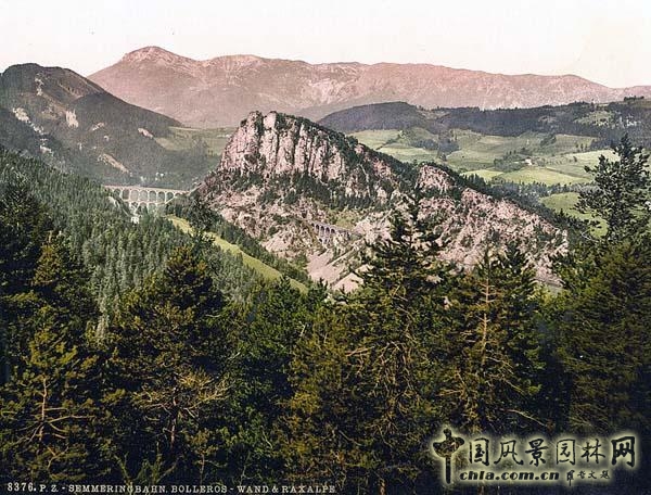 塞默靈鐵路 中國風景園林網