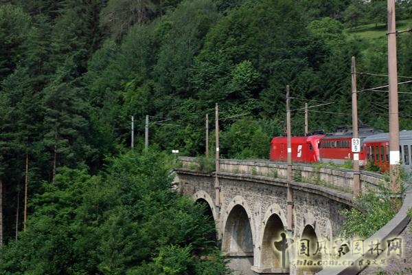 塞默靈鐵路 中國風景園林網