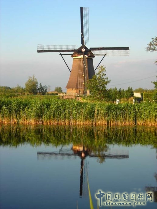 荷蘭風(fēng)車群 中國風(fēng)景園林網(wǎng)