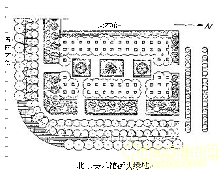 劉秀晨 綠色的云 北京 城市道路 綠化 中國風景園林網(wǎng)