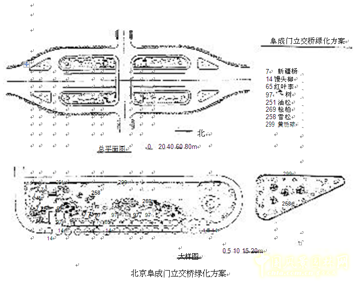 劉秀晨 綠色的云 北京 城市道路 綠化 中國風景園林網(wǎng)