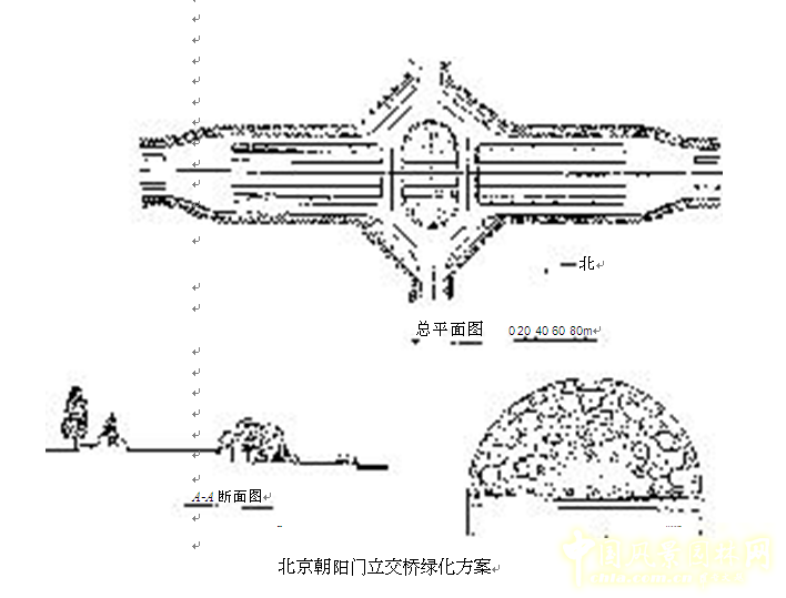 劉秀晨 綠色的云 北京 城市道路 綠化 中國風景園林網(wǎng)
