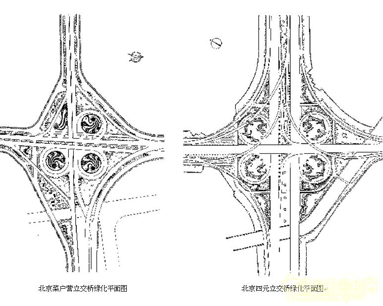 劉秀晨 綠色的云 北京 城市道路 綠化 中國風景園林網