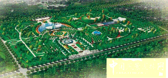 劉秀晨 綠色的云 北京 國(guó)際雕塑園 中國(guó)風(fēng)景園林網(wǎng)