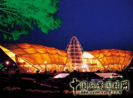 劉秀晨 綠色的云 北京 國際雕塑園 中國風(fēng)景園林網(wǎng)