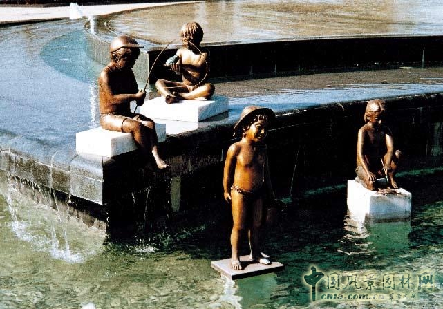 劉秀晨 綠色的云 北京 國際雕塑園 中國風景園林網