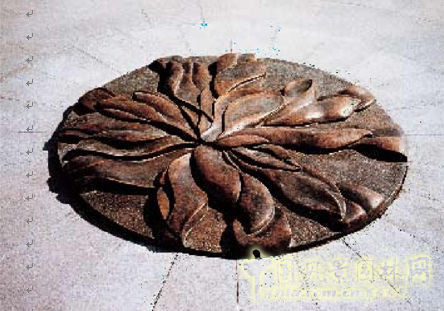 劉秀晨 綠色的云 北京 國際雕塑園 中國風景園林網