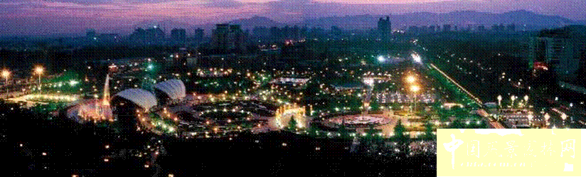 劉秀晨 綠色的云 北京 國際雕塑園 中國風景園林網