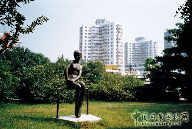 劉秀晨 綠色的云 雕塑公園 規劃設計 中國風景園林網