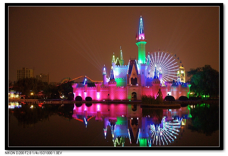 灰姑娘城堡 石景山游樂園 中國風景園林網