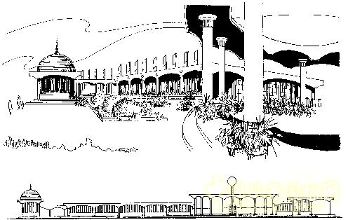 劉秀晨 石景山游樂園 灰姑娘城堡 規(guī)劃 中國(guó)風(fēng)景園林網(wǎng)