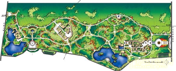 劉秀晨 綠色的云 費縣石苑 規劃設計 中國風景園林網