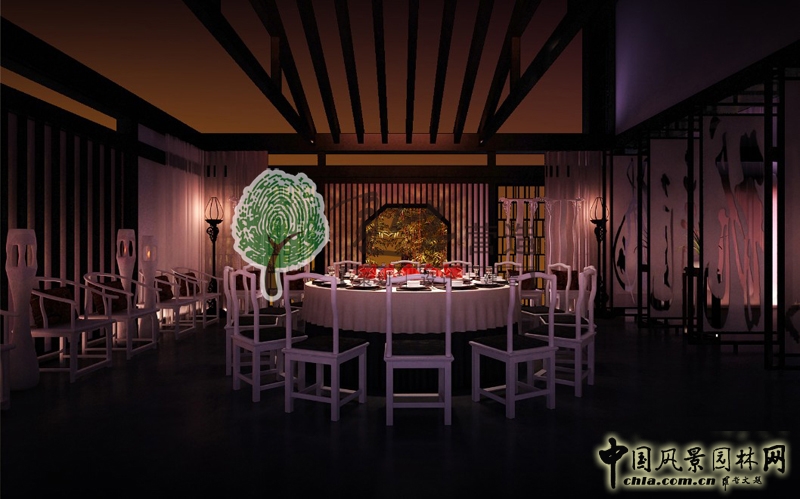 洛神賦煙雨清風(fēng)單體包房