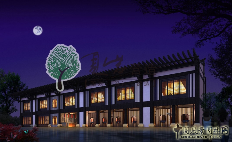 洛神賦煙雨清風(fēng)外立面