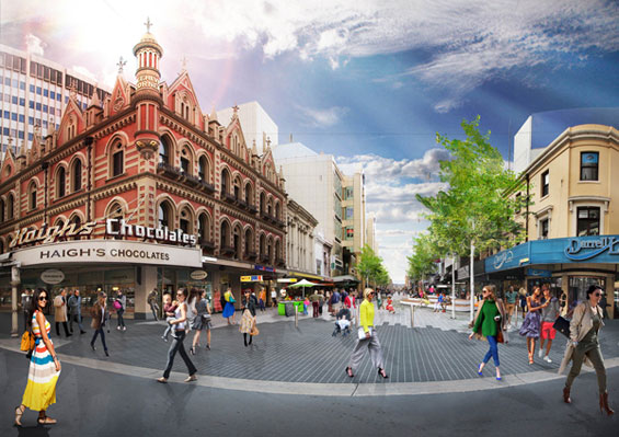 澳大利亞阿德萊德市藍(lán)道購物中心