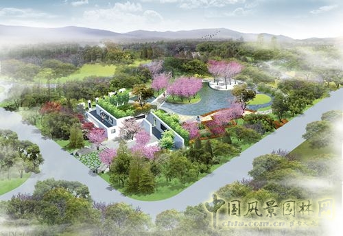 常德園 園博會 效果圖 設(shè)計元素