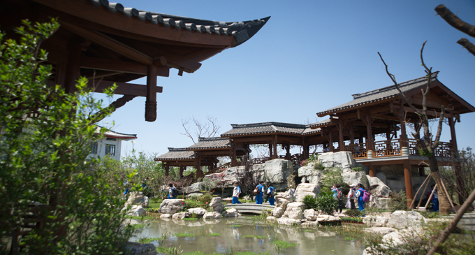 北京園博會(huì)重慶園