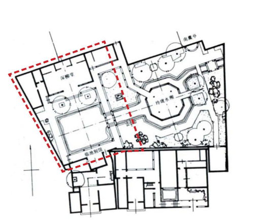 余蔭山房原貌平面圖