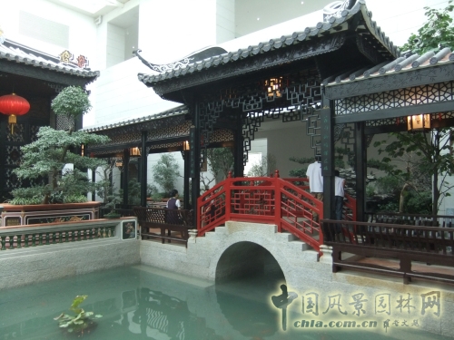 浣紅跨綠廊橋（仿建）