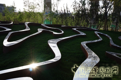 朱育帆 流水印 設計師廣場 第九屆園博會