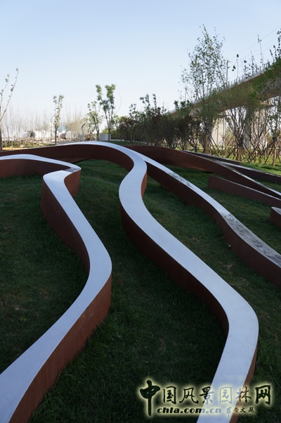 朱育帆 流水印 設(shè)計(jì)師廣場(chǎng) 第九屆園博會(huì)