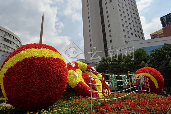 護(hù)國(guó)廣場(chǎng)花壇