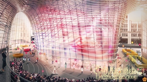 美國底特律市中心重建項目設計