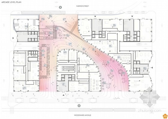 美國底特律市中心重建項目設(shè)計