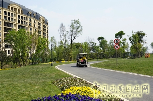 天開園林 萬科五龍山 景觀工程 住宅景觀