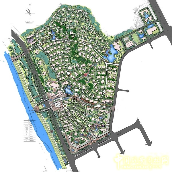 住宅景觀獎 湘江一號 山水比德 景觀設計 中國風景園林網