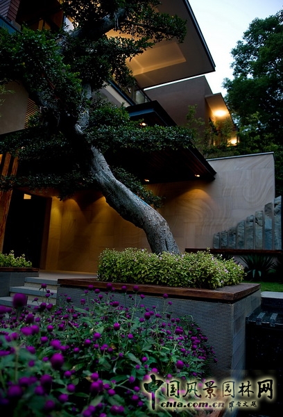 住宅景觀獎 湘江一號 山水比德 景觀設(shè)計 中國風(fēng)景園林網(wǎng)